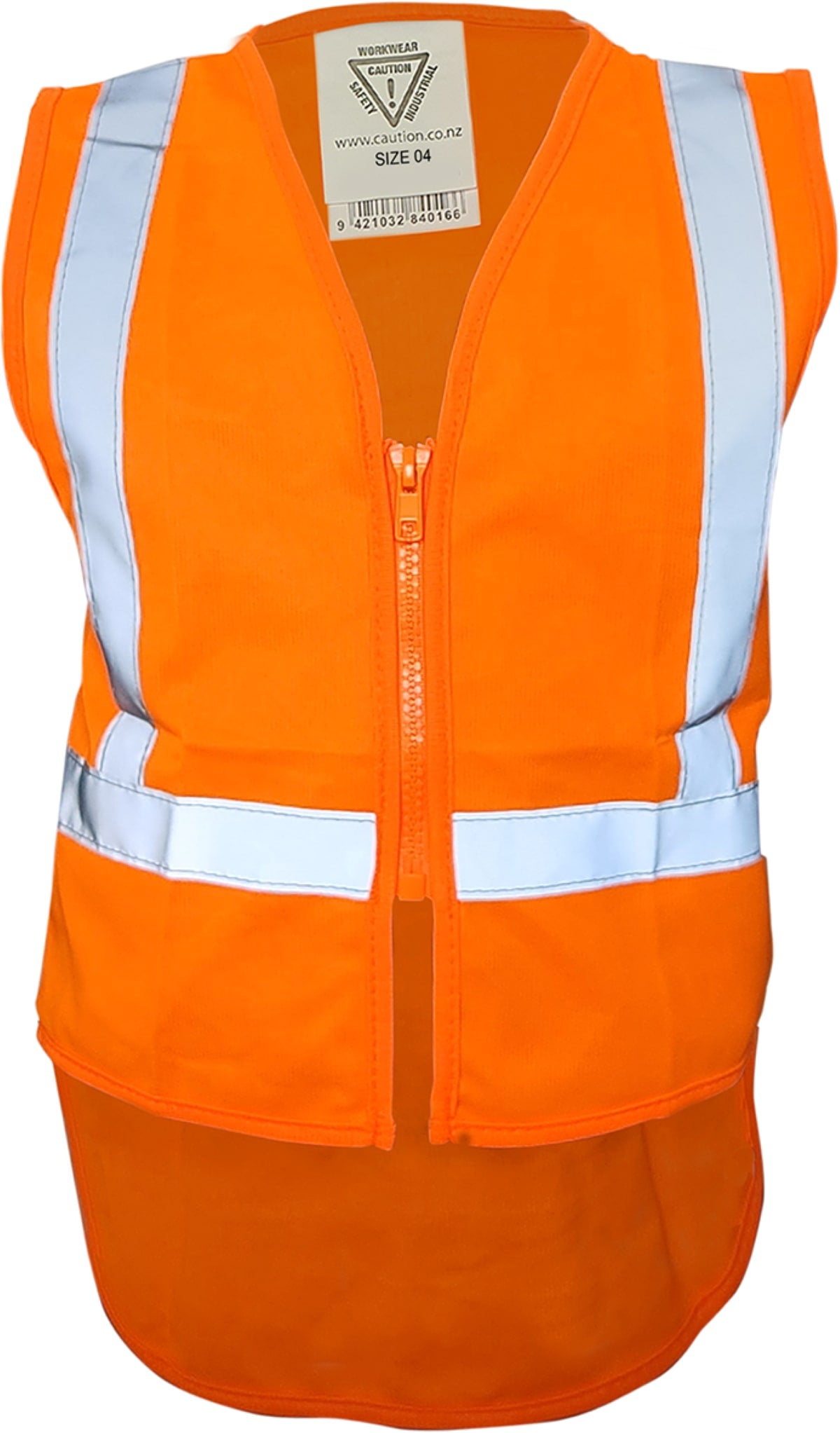 Esko Children's HiVis Safety Vest (Each) - Fluro Orange - 02