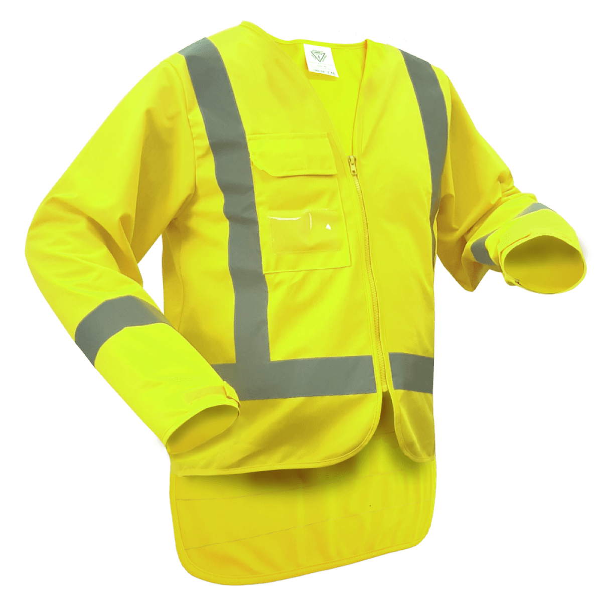 Esko Long Sleeve Safety Vest, AVEST303 (Each) - Fluoro Yellow - M