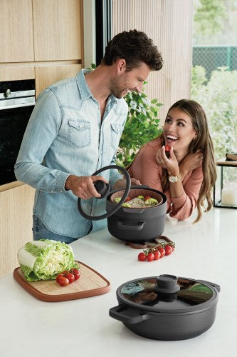 Covered Stockpot - Berghoff Stone+ (24 x 14cm)