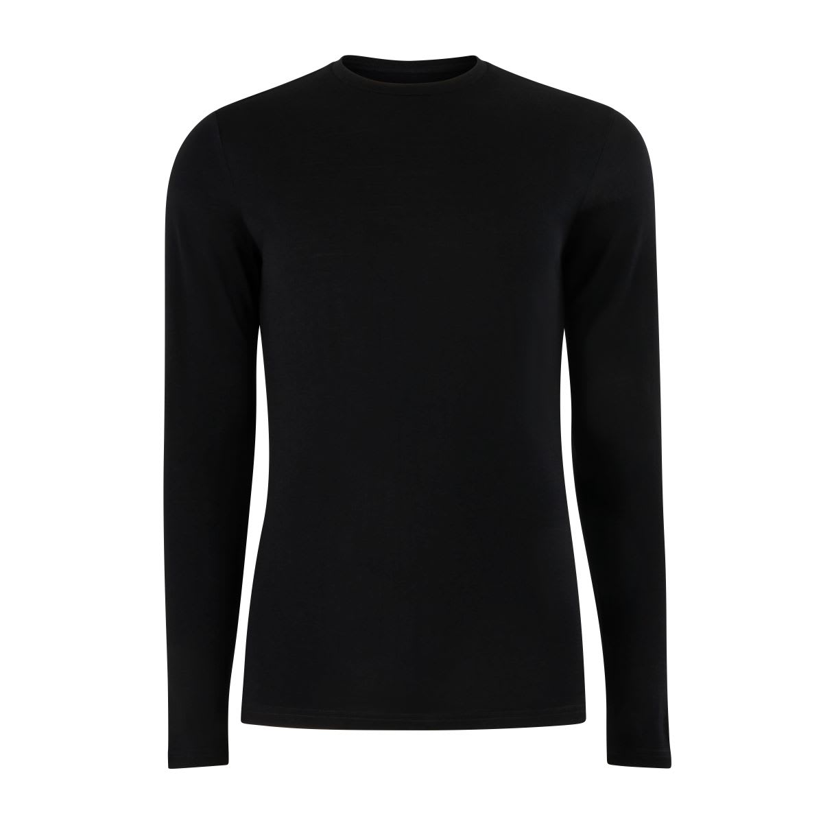 Hard Yakka Long Sleeve Merino Top, NUU102 - Black - 4XL