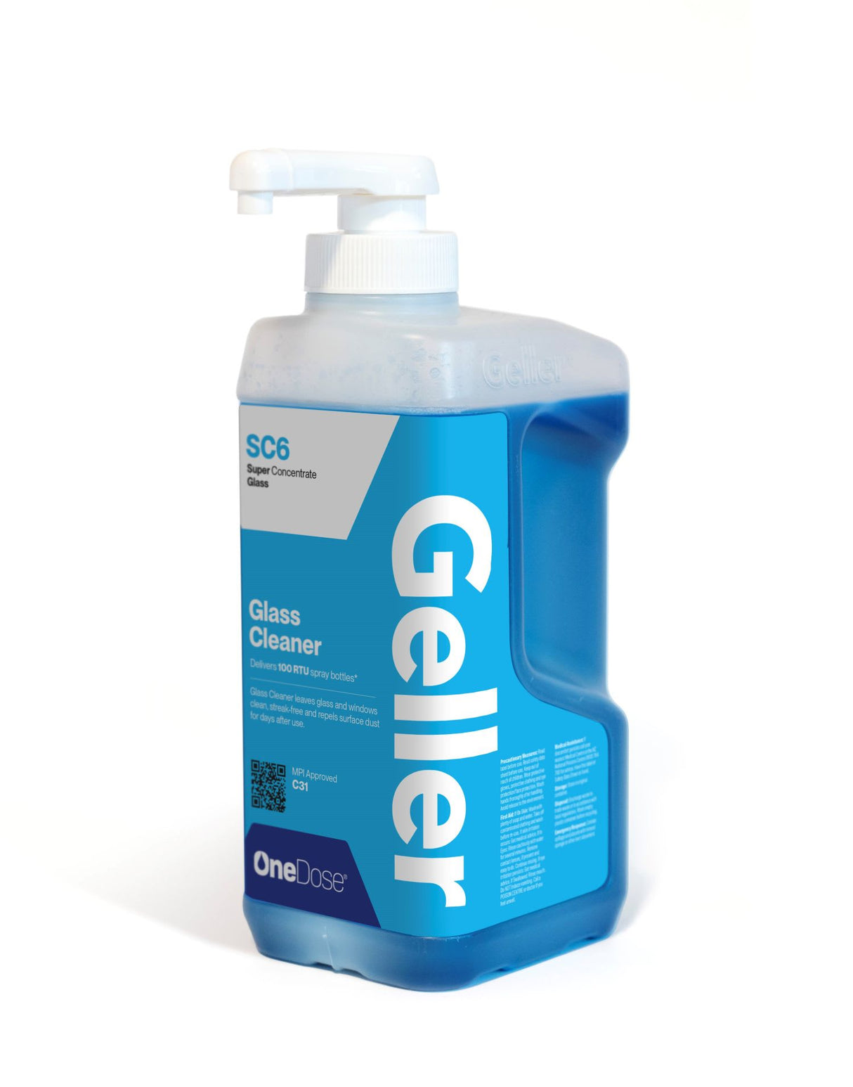Geller OneDose SC6 Glass Cleaner 1L