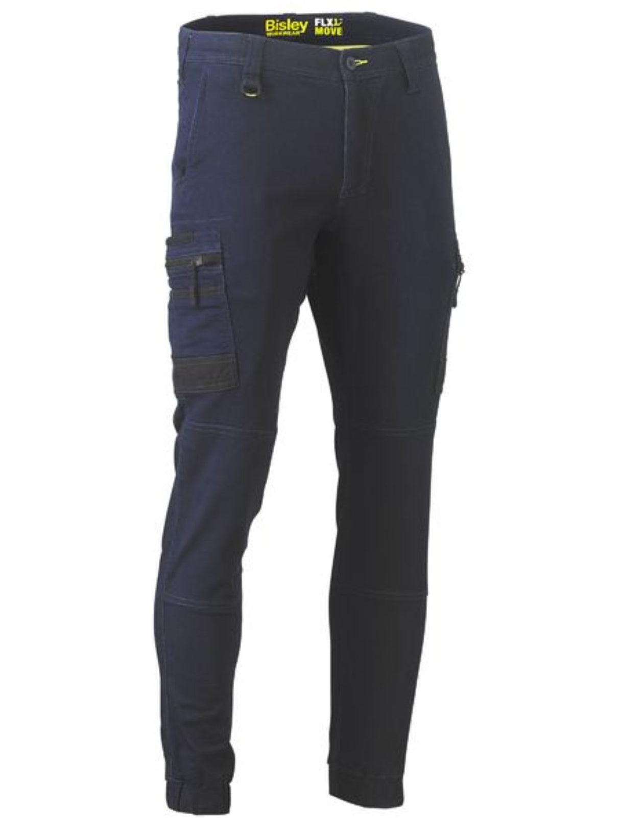 Bisley, Flex & Move Cuffed Pant, BPC6334 - Regular (Pair) - Navy - 82
