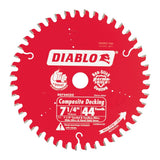 Diablo 44T Composite Decking Saw Blade 7.25"/184mm (Each)