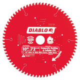 Diablo 72T Composite Decking Saw Blade 10"/254mm (Each)
