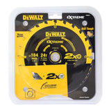 Dewalt Elite Circular saw Blade 24T 184 x 20/16mm