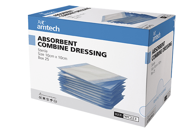 Absorbent Combine Dressing 20x20cm Box of 15