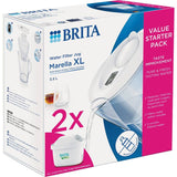 Brita Marella Water Filter Starter Pack Xl White