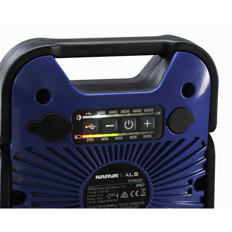 Narva ALS Rechargeable LED Flood Light 6,000 Lumens