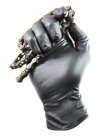 TGC Nitrile Gloves Powder Free Black Medium (Pack of 100)