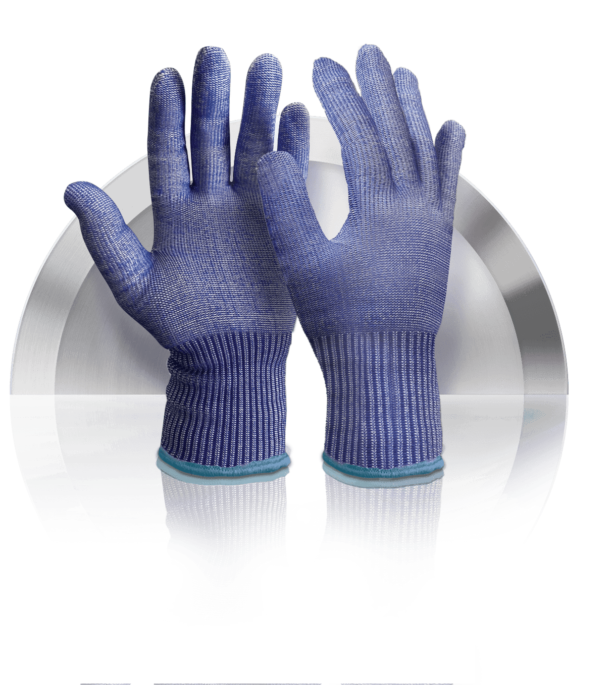Blade Steel Cut F Food Grade Liner Glove (Pair) - Blue - 4XL
