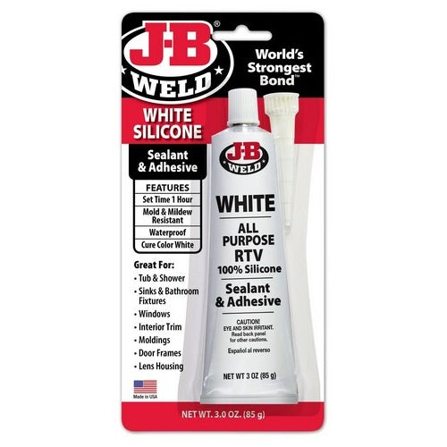 White All Purpose RTV Silicone - 85g - JB Weld