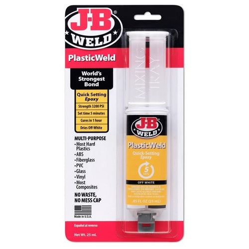 Plasticweld Epoxy Syringe - JB Weld