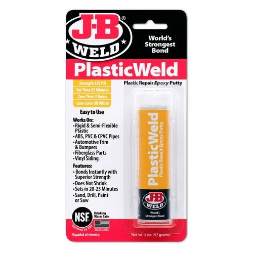 Plasticweld Epoxy Putty Stick - JB Weld