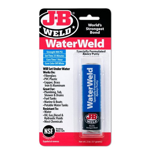 Waterweld Epoxy Putty Stick - JB Weld