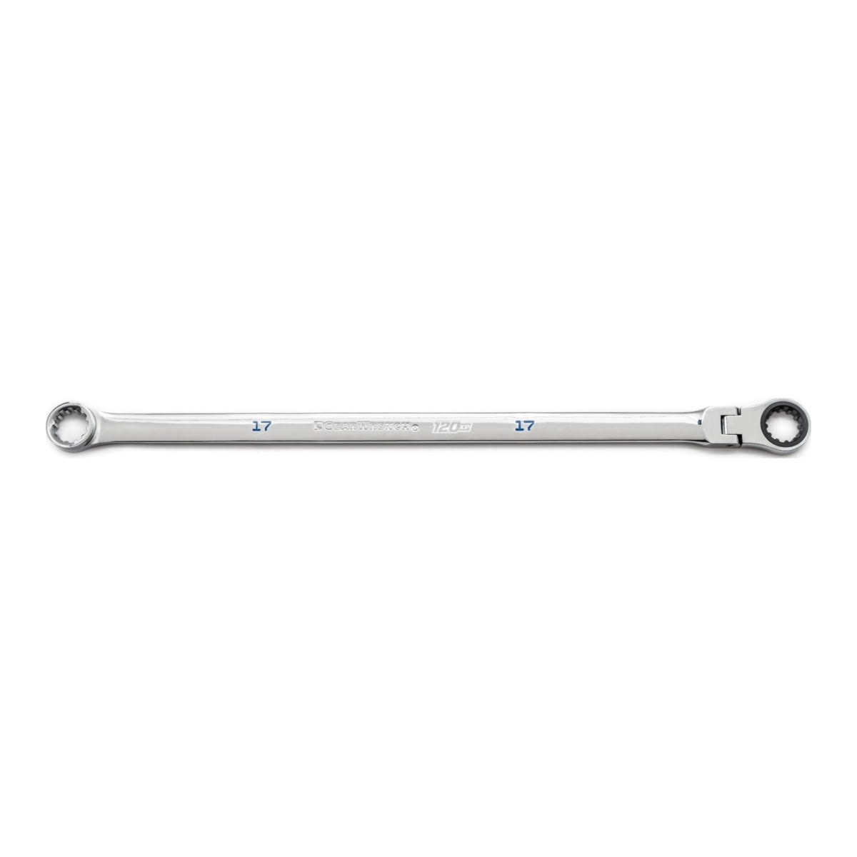 GearWrench 17mm XL Gearbox Flex Ratcheting Wrench 3 x 5 x 45mm