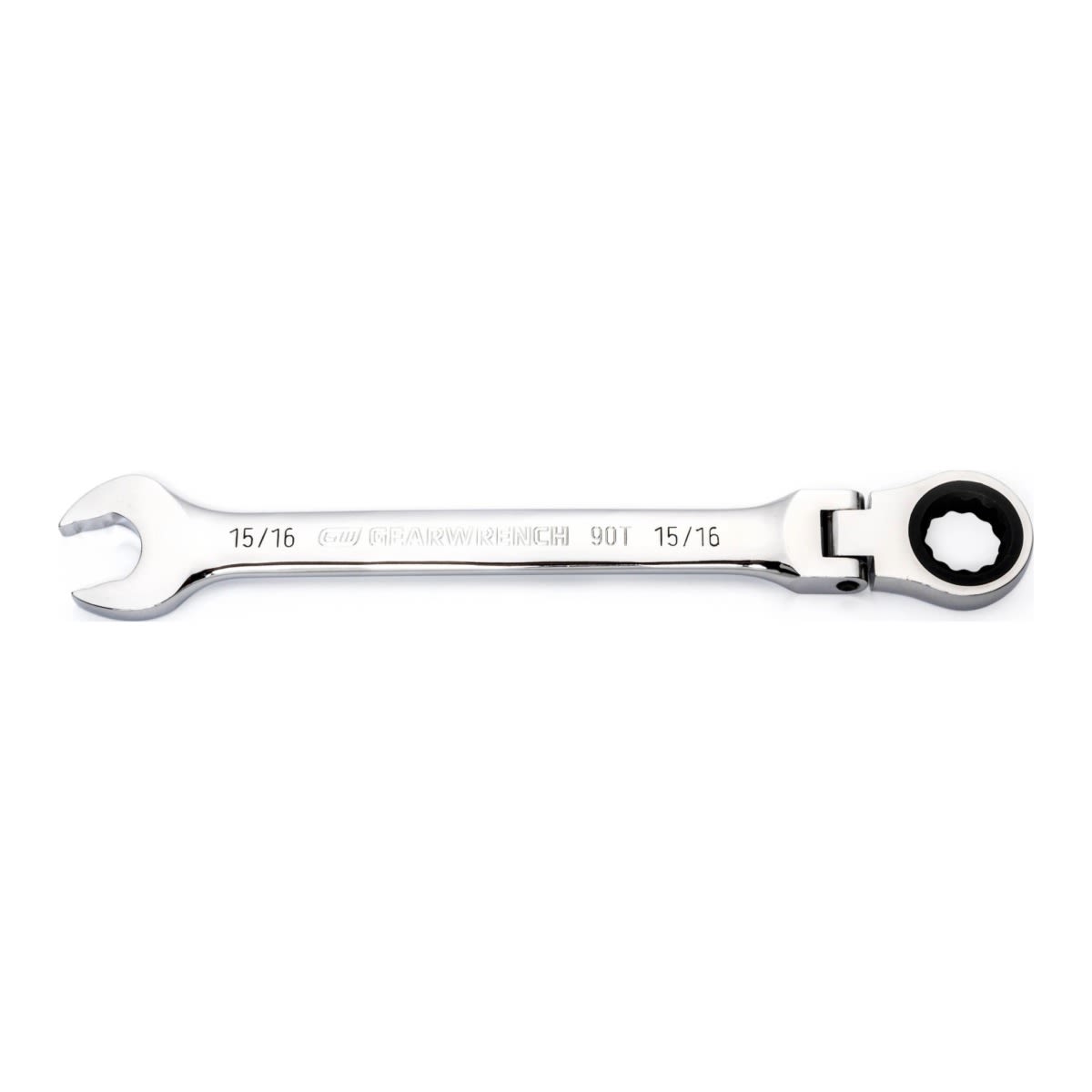 GearWrench 15/16" Flex Head Ratcheting Wrench 318 x 51 x 15mm