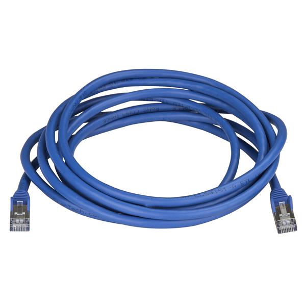 High-Speed Cat6a Shielded Ethernet Cable - 3m (10ft) - Reliable 10Gb Performance - Blue