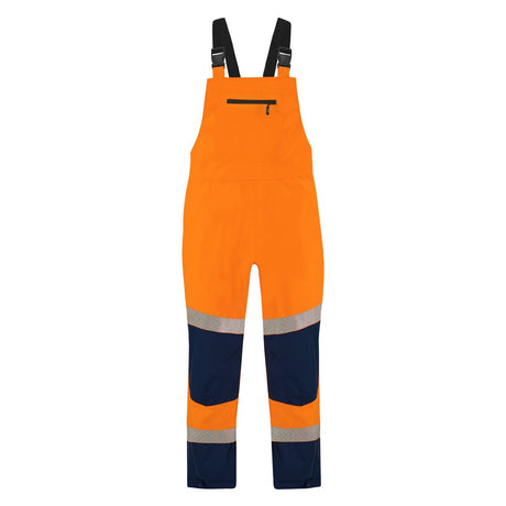 Bison Stamina Eco HiVis Taped Bib O/Trouser 122053 - Yellow/Navy