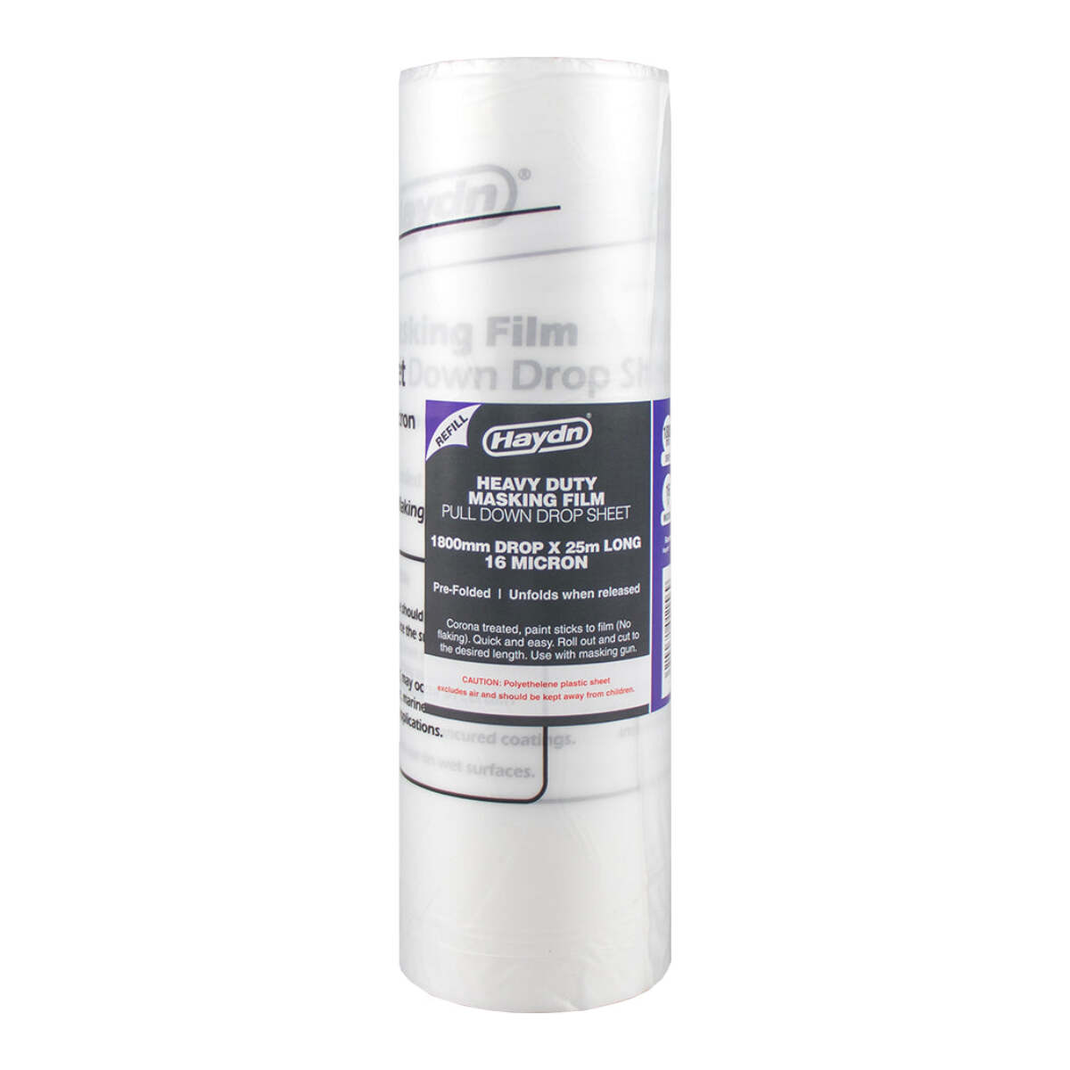 Haydn Pre-folded HD Masking Film 1800mm x 25m