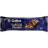 Griffins Pasties Chocolate Biscuits Sultana Pkt 185g