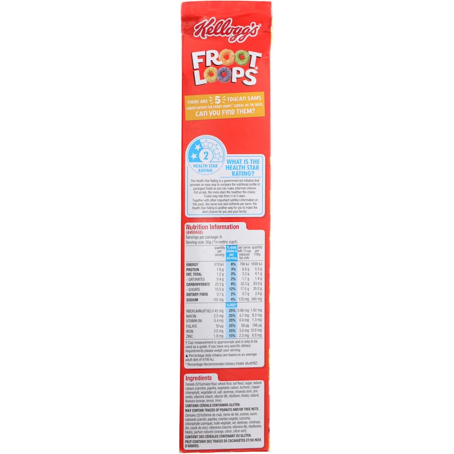 Kellogg's Froot Loops Cereal  285g
