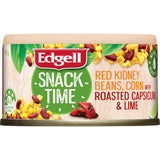 Edgell Snacktime Red Kidney Beans With Corn, Capsicum & Lime 70g