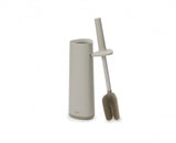 Joseph Joseph Flex 360 Toilet Brush in Ecru with flexible head and elegant design for efficient toilet cleaning.