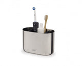 Joseph Joseph EasyStore Luxe Large Toothbrush Caddy Stainless  Steel