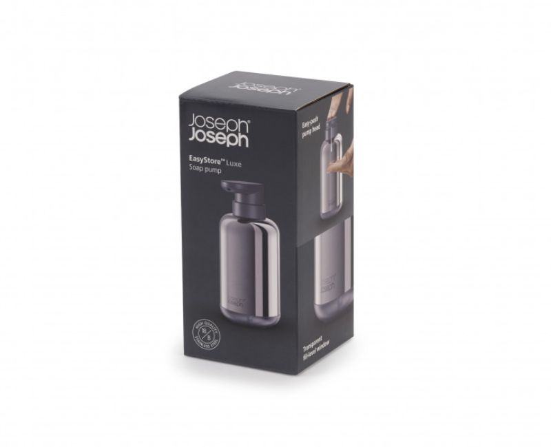 Joseph Joseph EasyStore Luxe Soap Pump Stainless Steel