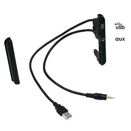 Compatible with Toyota  Usb And Aux D/Din Wings