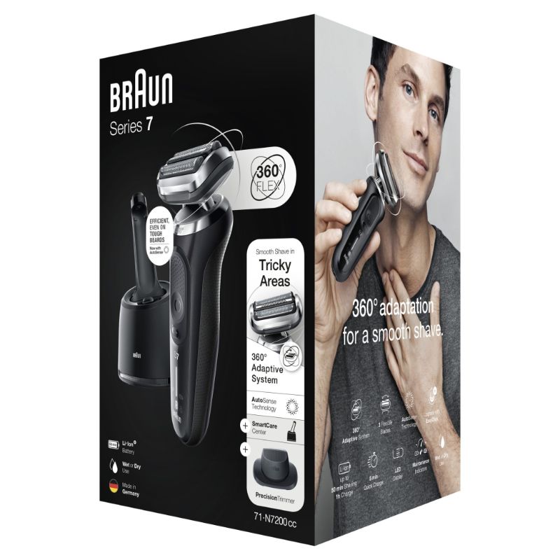 Braun - Shaver with 4in1 SmartCare Center