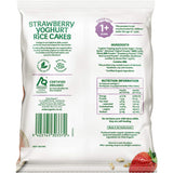 Only Organic Stage 3 Toddler Snacks Strawberry Yoghurt Rice Cakes 60g
