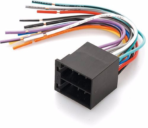 AERPRO Harness Iso Male To Bare Ends for reliable automotive wiring and audio system upgrades.