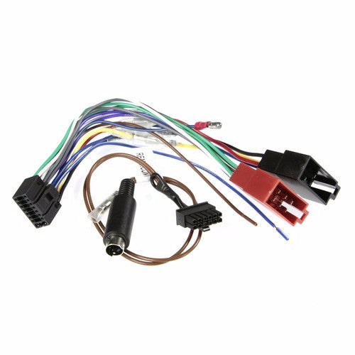 Kenwood To ISO car stereo wiring harness with patch lead for easy installation and enhanced audio quality.