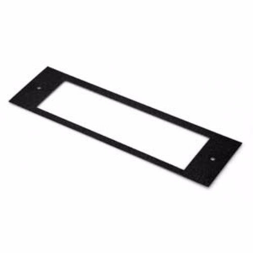 Black AERPRO facia plate for Ford EA, designed for seamless installation of aftermarket audio systems.