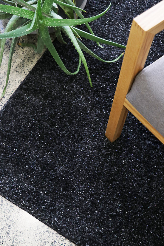 Floor Rug - Stirling Black Fleck (230cm) - OLLO