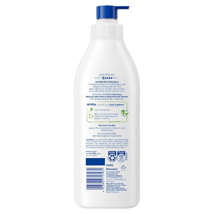 Nivea Body Lotion Aloe & Hydration 400mL