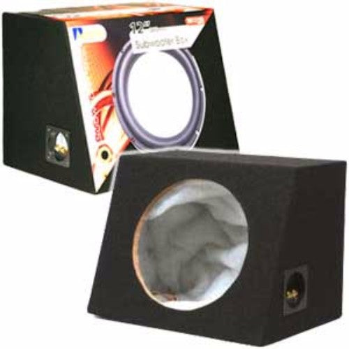 Sub Box 12In Sealed 1Cft Blk -AERPRO