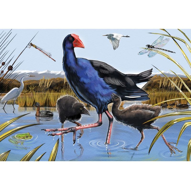 Holdson Puzzle - Treasures of Aotearoa S3 300XL pc (Pukeko Waders)