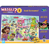 Jigsaw Puzzle - Wasgij Junior XL Iced Screams! (200pcs)