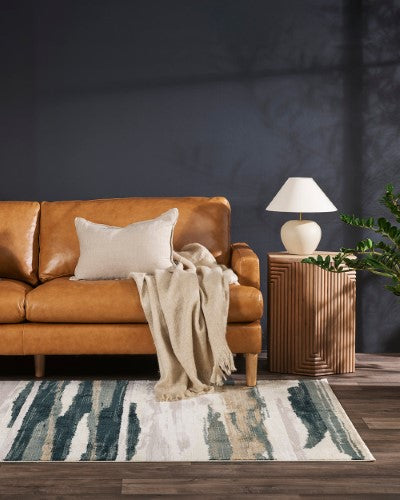 Floor Rug - Imani Havana Teal (200 x 290cm) - OLLO
