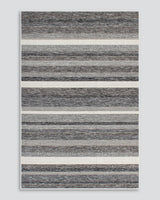 Floor Rug - Cape Cod Baltimore Black (200 x 290cm) - OLLO