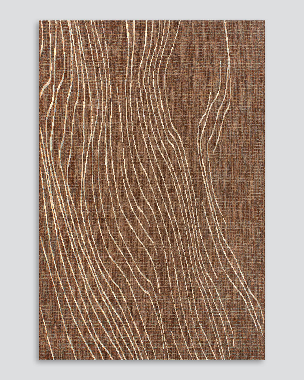 Floor Rug - Elemental Rivers Teak (200 x 290cm) - OLLO