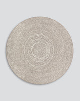 Floor Rug - Cape Cod Cove Ecru (240cm dia) - OLLO