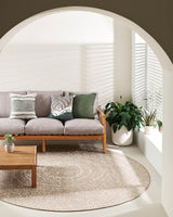 Floor Rug - Cape Cod Cove Ecru (240cm dia) - OLLO