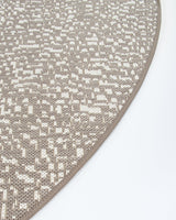 Floor Rug - Cape Cod Cove Ecru (240cm dia) - OLLO