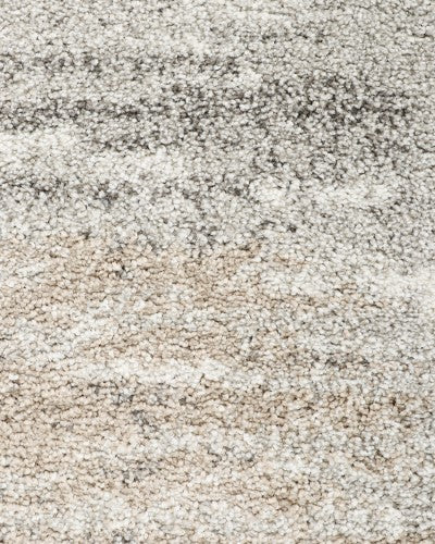 Floor Rug - Saxony Angelo  Ecru (200cm dia) - OLLO