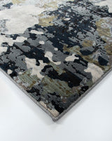 Floor Rug - Emery Ink/Olive (200 x 290cm) - OLLO