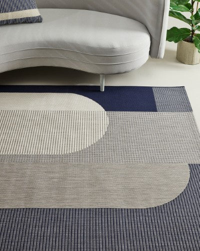 Floor Rug - Neo Navy (200 x 290cm) - OLLO