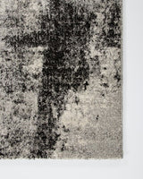 Floor Rug - Quinn Ivory/Black (200 x 290cm) - OLLO